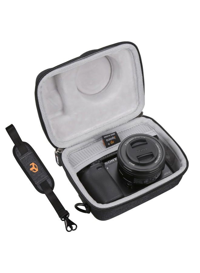 Aproca حافظة سفر واقية صلبة للتخزين، لكاميرا سوني ألفا a6000 / a6600 / a6500 / a6400 الرقمية بدون مرآة - Image 1