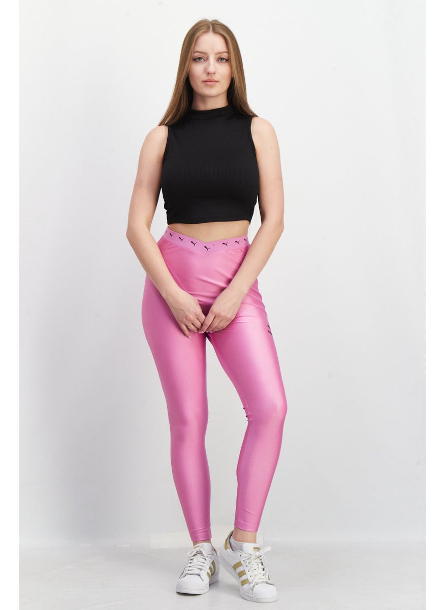 PUMA Women Sportswear Fit Training Leggings, Pink  - Image 2