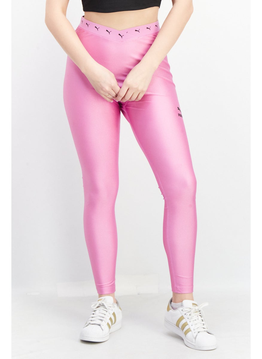 PUMA Women Sportswear Fit Training Leggings, Pink  - Image 1