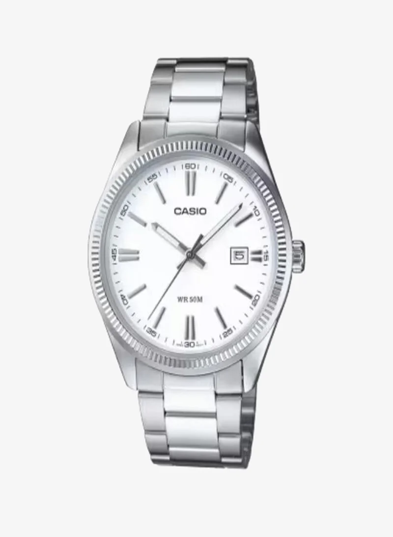 Men's Stainless Steel Analog Watch MTP-1302D-7A1 - 38.5 mm