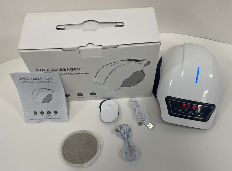 Electric Heating Massage Knee And Shoulder Brace, Wireless Heating Moxa Therapy For Old Cold Legs, Smart Infrared Physiotherapy Device For Compress - Image 1
