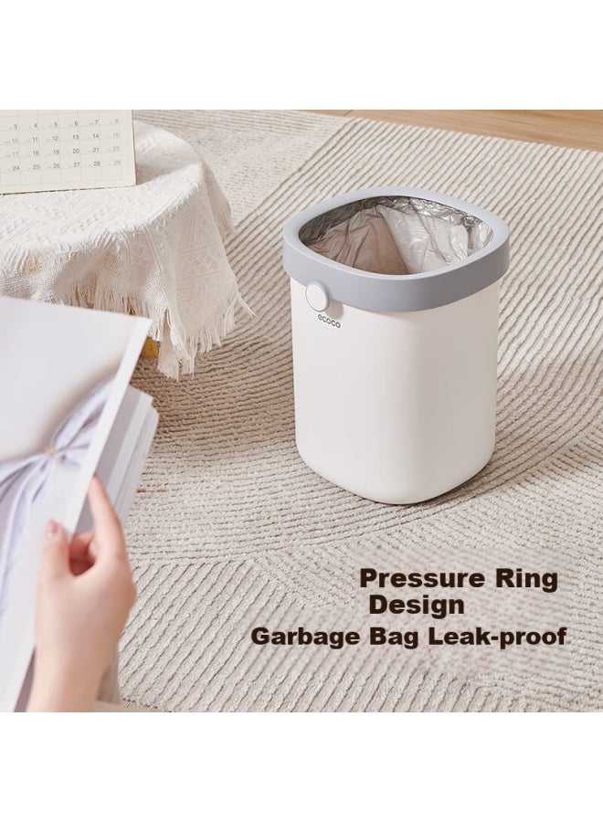 cocoa Yikeke 16l Trash Can With Automatic Lid, Waste Bin For Home, Bathroom, Living Room, Bedroom, Kitchen, E24254 Yellow - Image 2