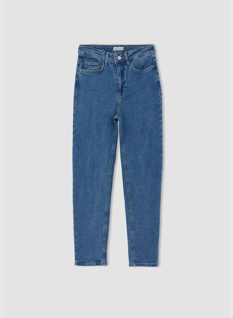 DeFacto Woman Vintage Slim Denim Trousers