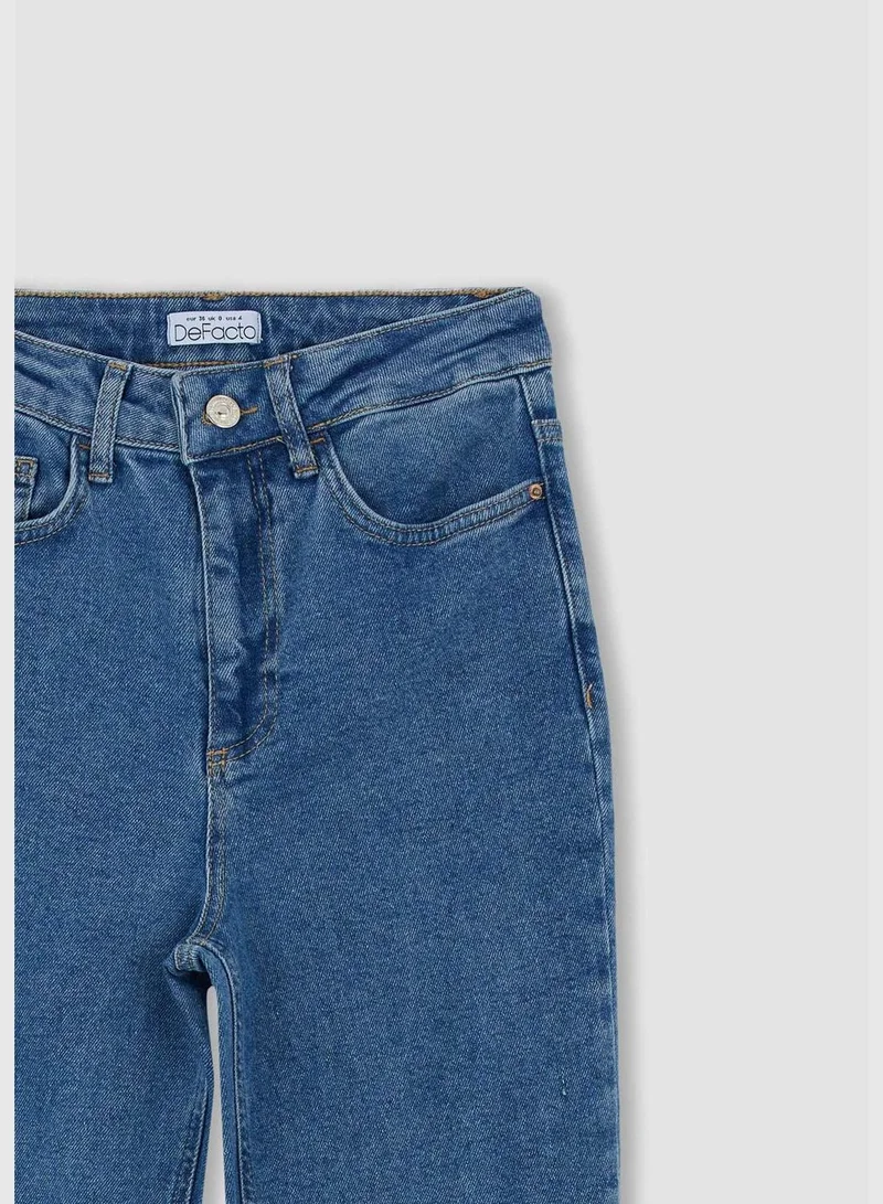 DeFacto Woman Vintage Slim Denim Trousers