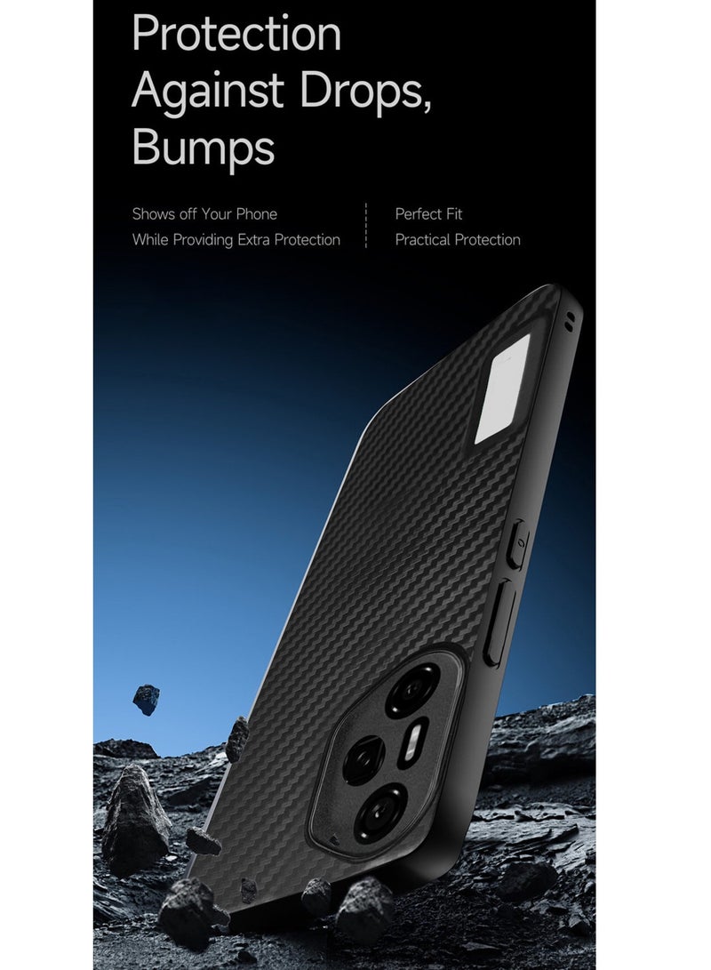 Wtech Honor 300 Pro 5G 2024 Liquid Silicone Carbon Fiber Texture Case Cover (MCFPSN) - Black - Image 4