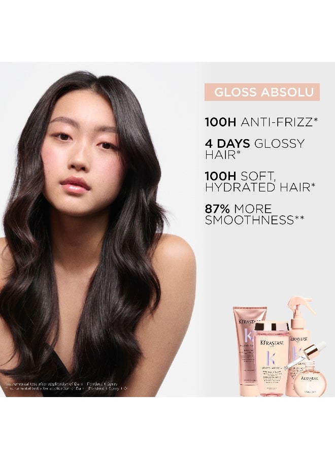 KERASTASE Gloss Absolu Hydra-Glaze Shampoo Refill Pouch 500ml  - Image 3