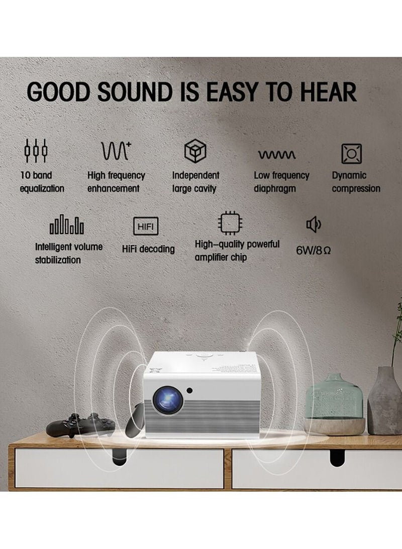 Home Cinema projector T10 LED high bightness FHD - Image 3