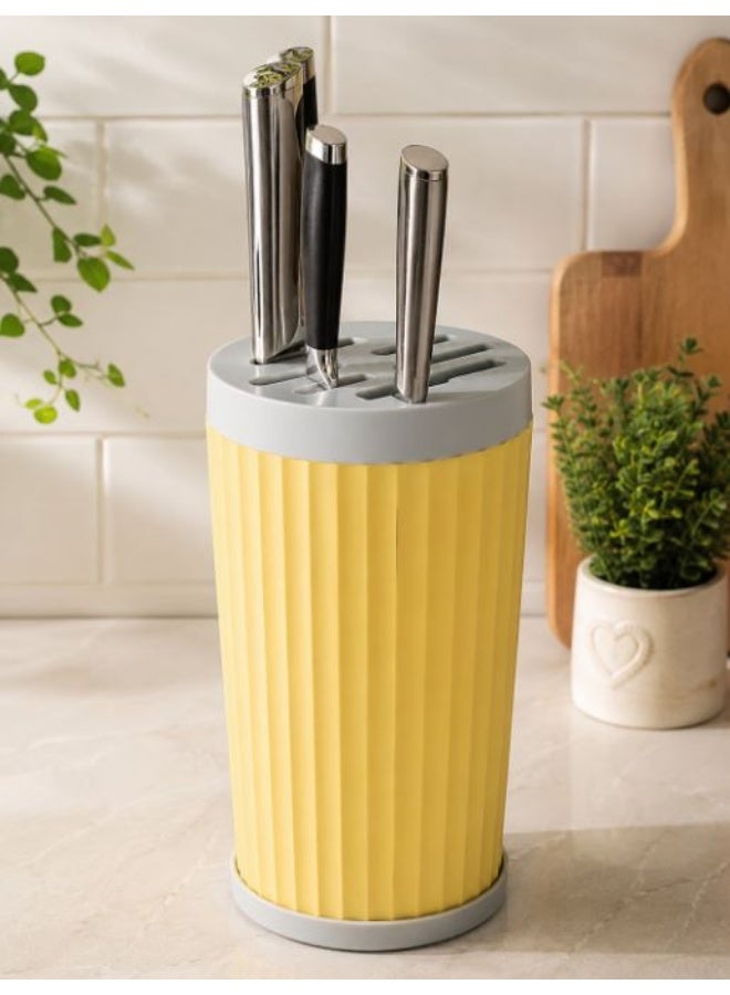 Multi-slot knife and kitchen tool holder – practical kitchen organizer