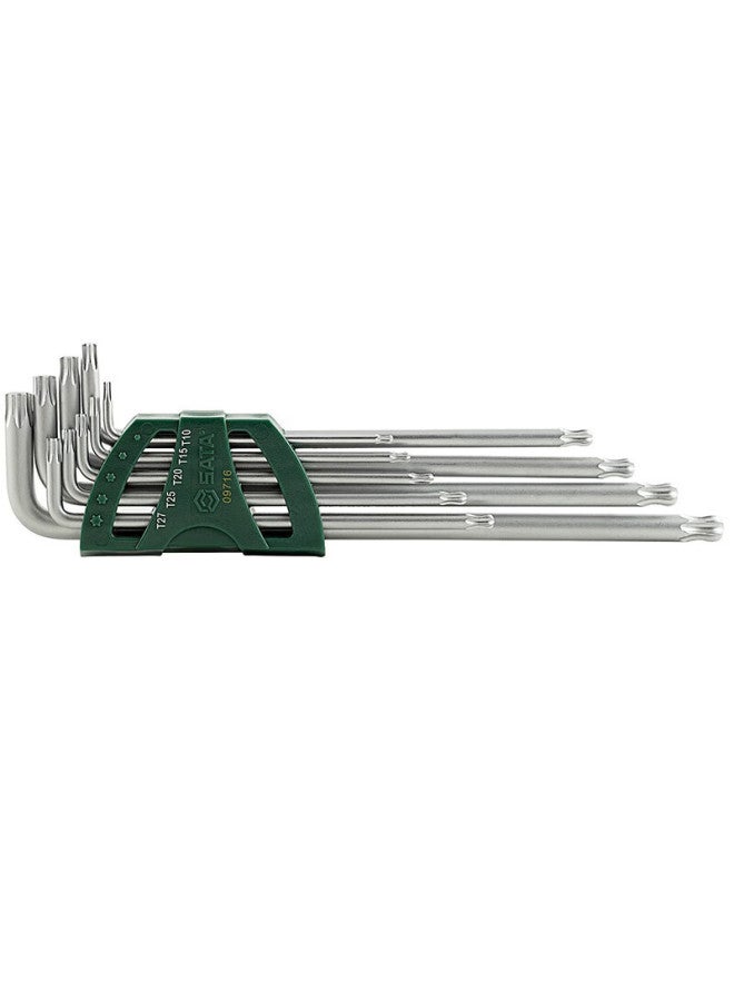 Sata 09716 9-piece Extra Long Ball End Torx Wrench Set