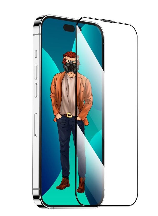 GREEN LION iPhone 14 Pro Glass Screen Protector 6.1 inch, 3D Desert Round Edge Glass Compatible With iPhone 14 Pro - Image 1