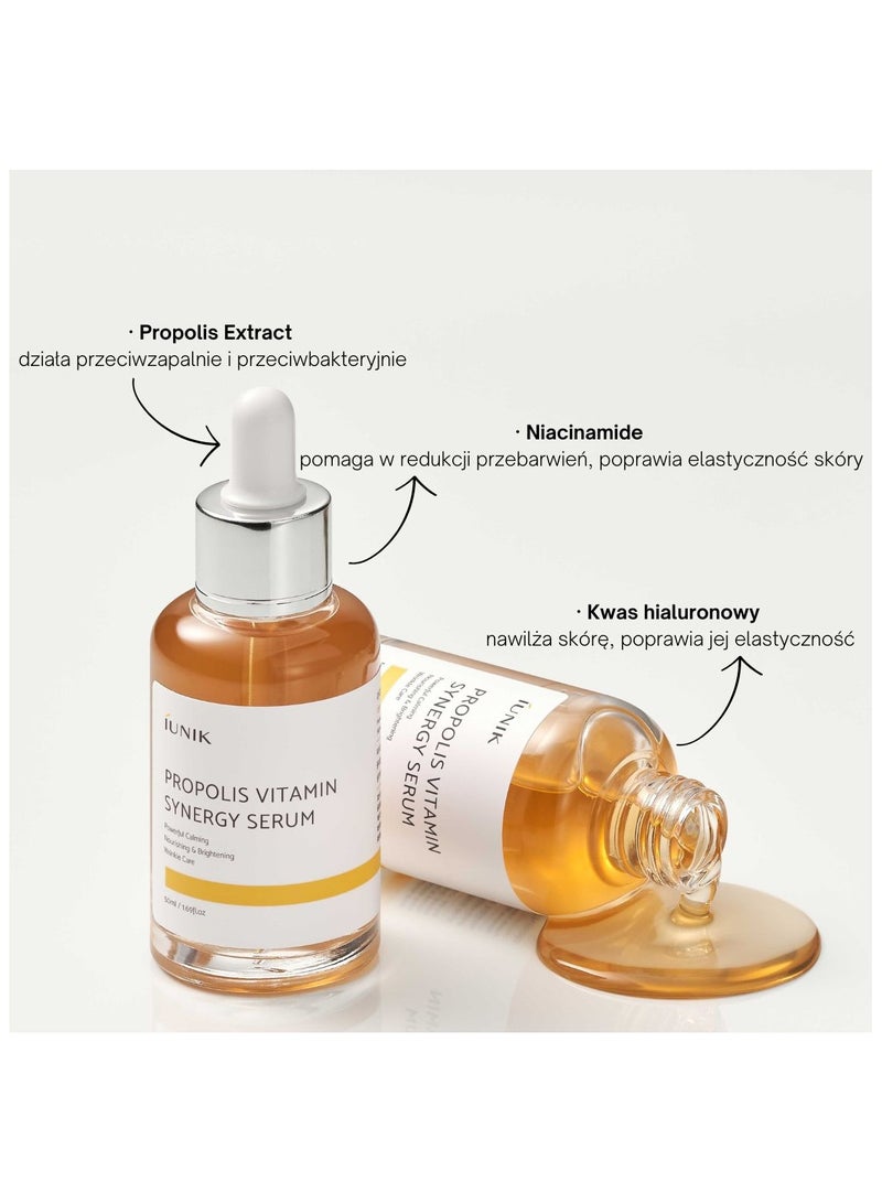 iUNIK Ionic Propolis Vitamin Synergy Serum (50 ml) - Image 3