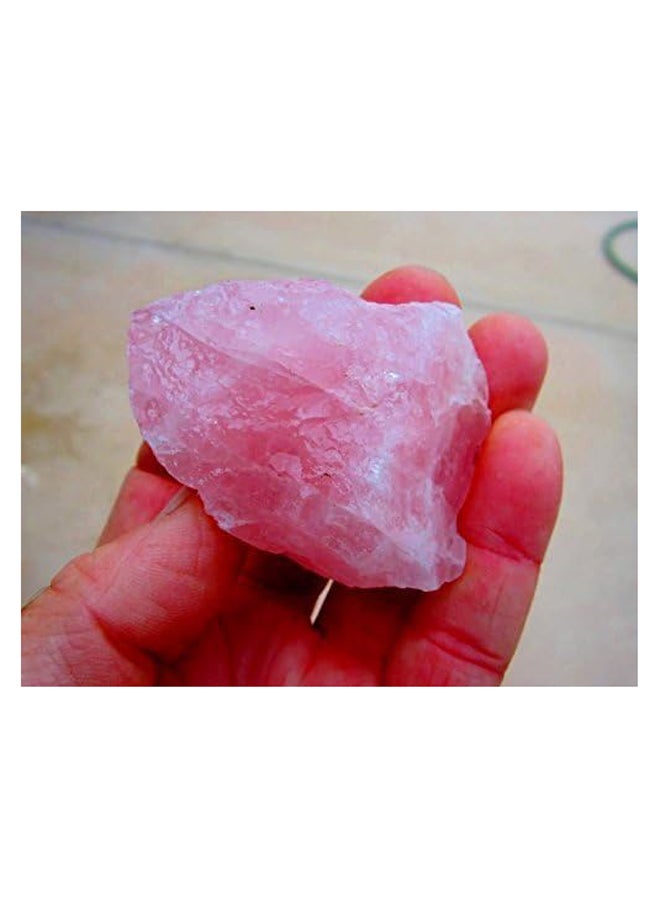 Rose Quartz 0.5 LB Pink Quartz Crystal - Image 3