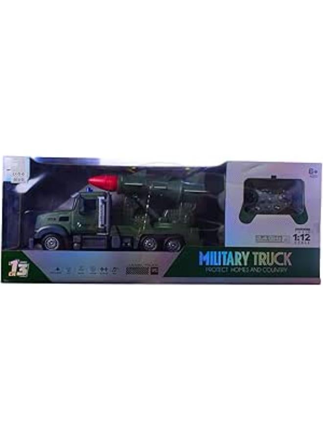 شاحنة عسكرية يتم التحكم بها عن بعد