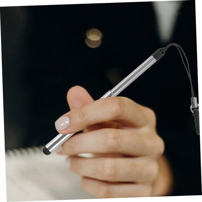 DOITOOL 8Pcs Retractable Capacitive Stylus Pens for Touchscreen Devices Ergonomic Design for Phones Tablets Portable Lightweight Stylus with Comfortable Grip - Image 5