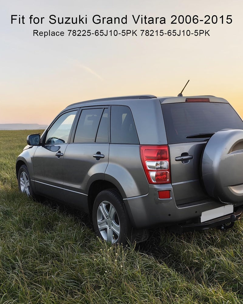 ULZOZN Left and Right Roof Rack Cap Front Fit for Suzuki Grand Vitara 2006-2015 Replace 78225-65J10-5PK 78215-65J10-5PK, End Cover Protection Shell Cap - Image 5