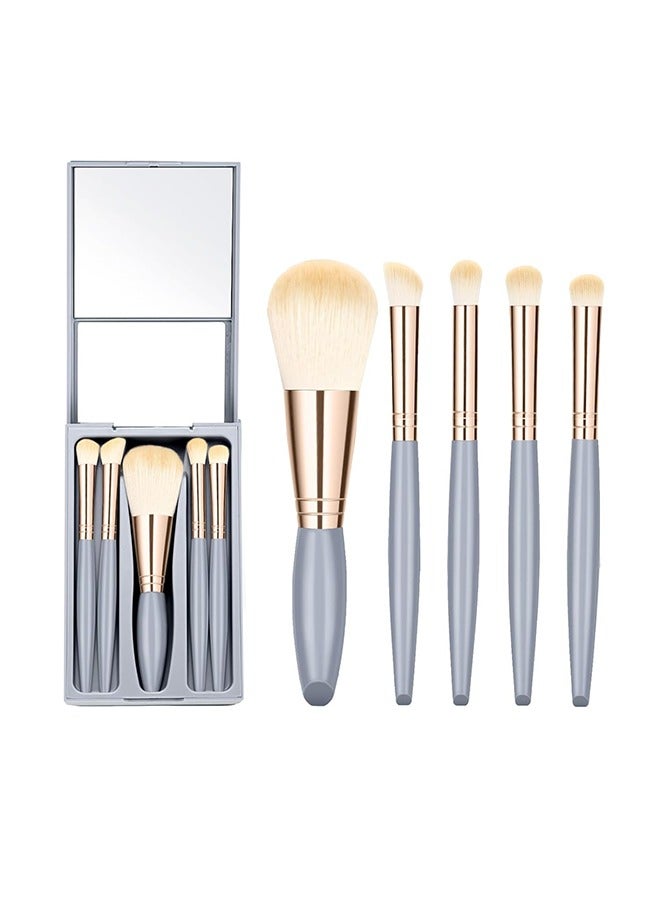 مجموعة فرش مكياج متعددة الاستخدام للسفر - Image 1