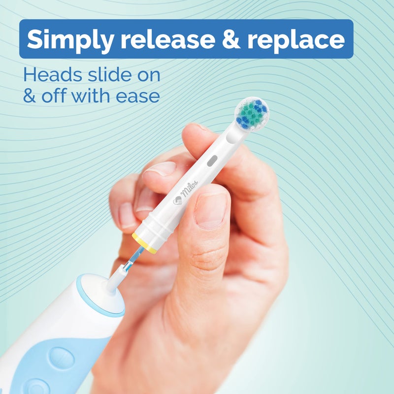 Milos Toothbrush Head Compatible with Oral B - 16 Pack Milos Replacement Electric Toothbrush Heads Deep and Precise Cleaning Brush Heads Toothbrush Heads Compatible with Oral B Braun - Image 5