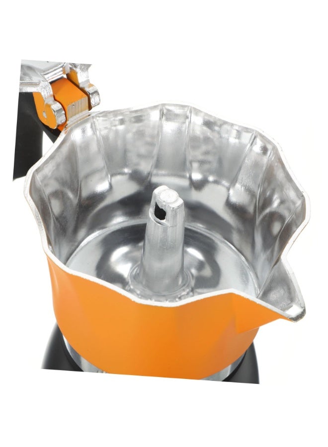 عام قطعة واحدة صانع قهوة إسبرسو إيطالي، إبريق تحضير يدوي للقهوة بمقبض مقاوم للحروق للمنزل والمكتب. - Image 5