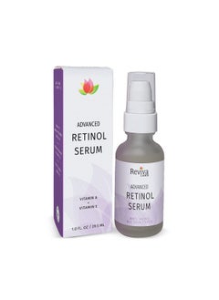 Reviva Labs Advanced Retinol Serum | Reviva Labs | Featuring 0.1% Retinol | This anti-aging serum helps reduce the appearance of fine lines and wrinkles and creates a more radiant complexion  - Image 1