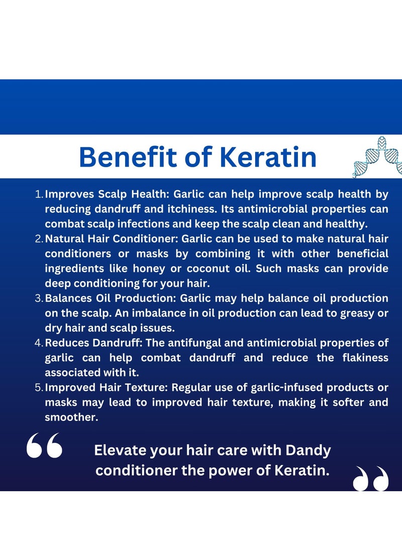 Dandy Beauty Hair Conditioner, Completely Hair Recovery (Keratin) - Image 3