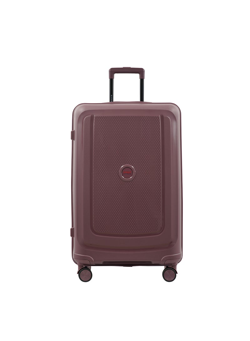 Eagle Express CLIFTON Cabin Travel POLYPROPYLENE Hard Trolley 360° Double Spinner Wheels Secure Lock 20 inch RASPBERRY - Image 2