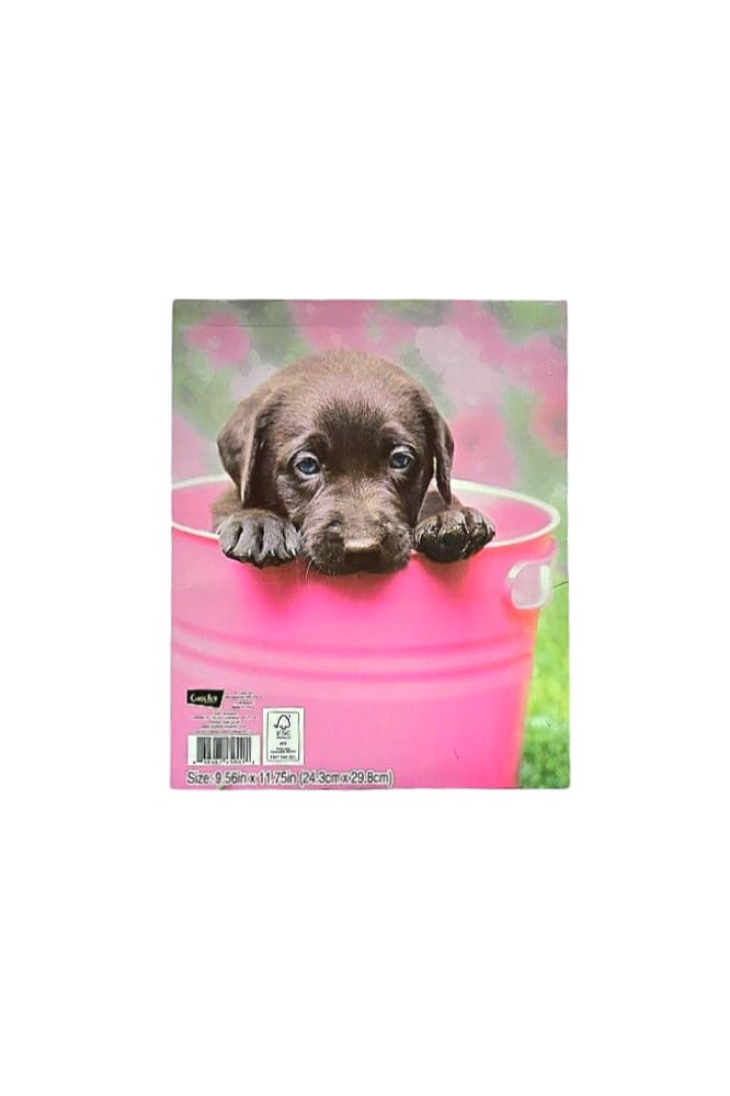 Puppy Themed Paper File 24.3*29.8 cm - Image 2
