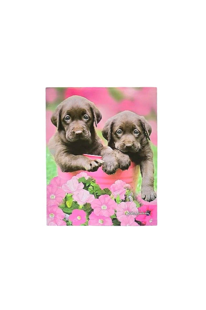 Puppy Themed Paper File 24.3*29.8 cm - Image 1