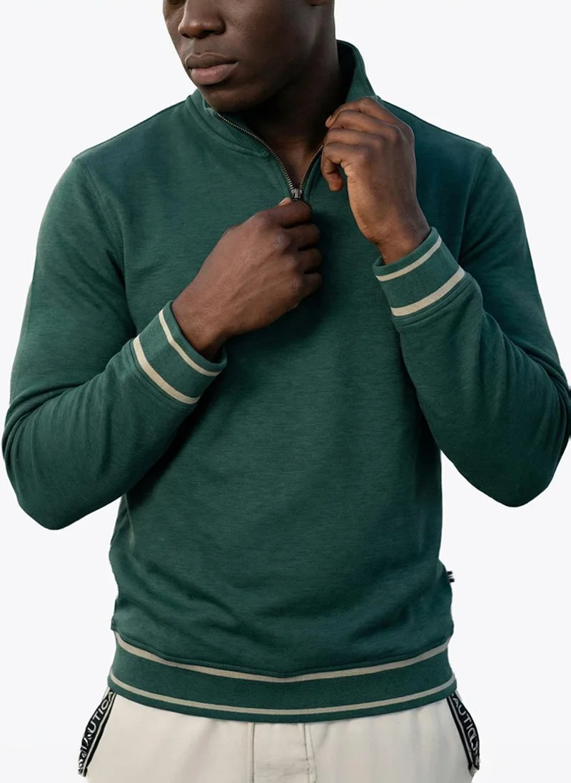 Nautica Men Hooded Pullover Long Sleeve Sweatshirt