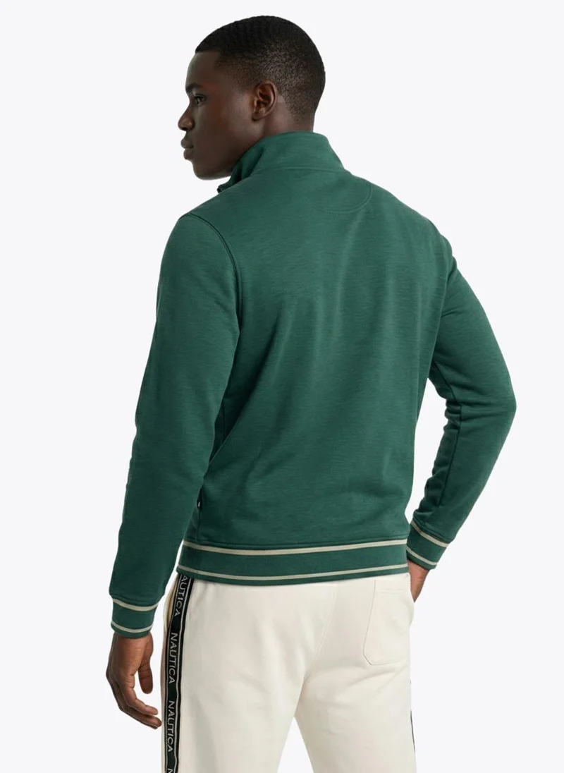 Nautica Men Hooded Pullover Long Sleeve Sweatshirt