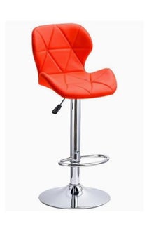 Bar Chairs Swivel Height Adjustable Bar Stools PU Leather Padded Breakfast Barstools
