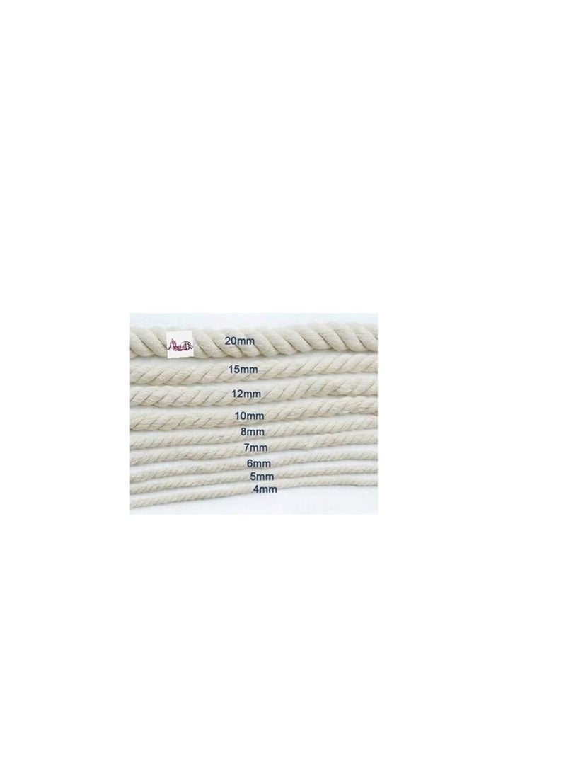 ABBASALI - Cotton Rope 6mm 50yard - Image 1