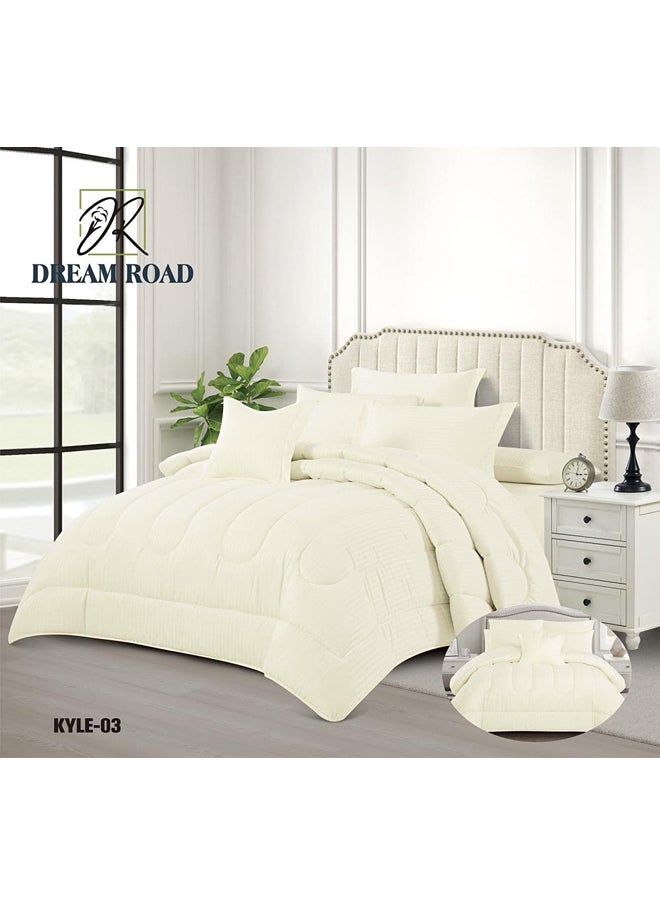 Dream road 4 Piece Single Comforter Set 