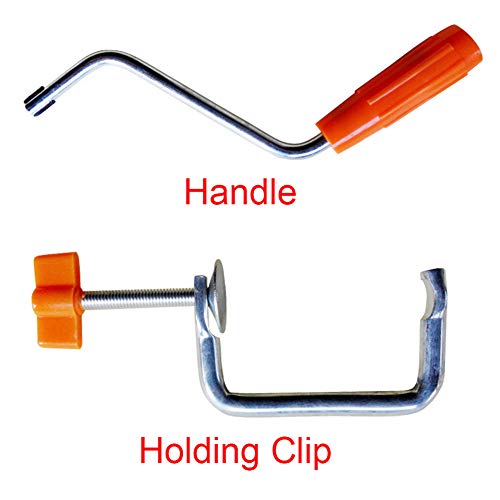 Melostu Pasta Machine Replacement Handle/Table Clamp,Pasta Machine Holder To Fix Noodle Accessories - 45x100x90mm (Holding Clip) - Image 3