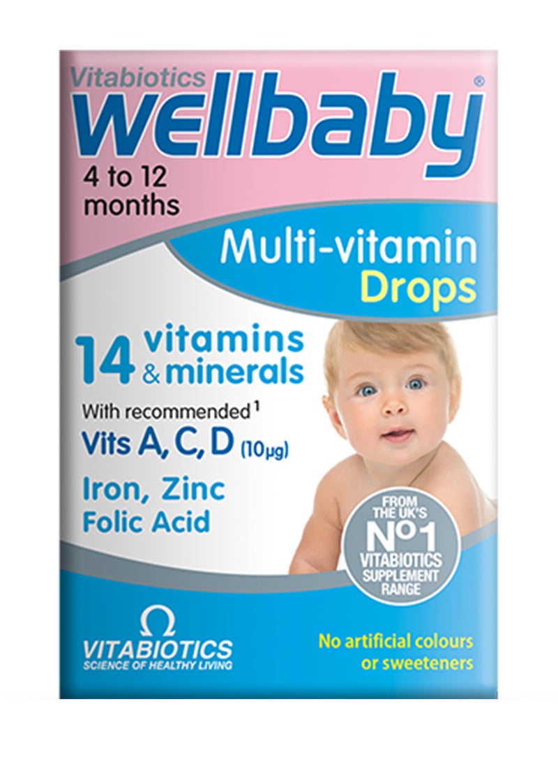 Vitabiotics Wellkid Wellkid Baby Drops 30Ml