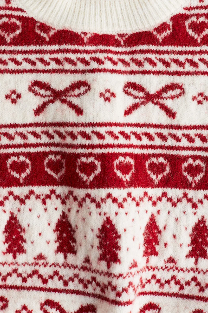 H&M Loose-fit motif-detail jumper