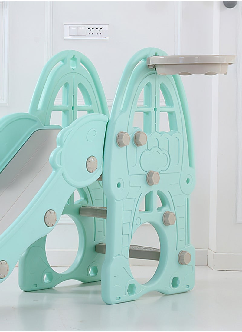 Funz - Toddler Slide 2 in 1 Extra Wide Slide for Toddlers 1-5 Years Kids Slide Indoor Toddler Play Climber Slide Playset - Image 1