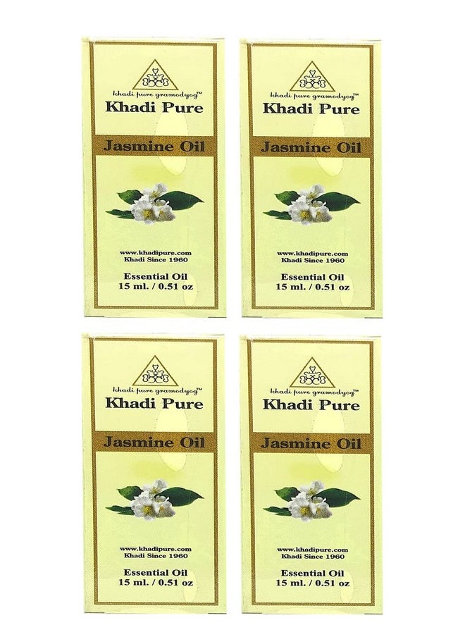 كادي زيت الياسمين العطري النقي (عبوة من 4 قطع)  - Image 1
