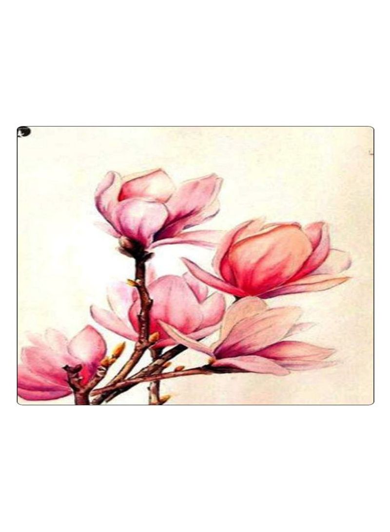 RKN Printed Anti-Slip Gaming Mouse Pad Pink/Beige/Brown