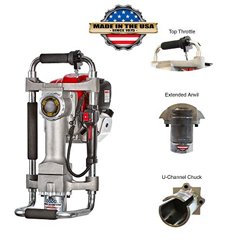 Rhino (Made in USA) Rhino - GPD-45 Multi Pro XAU Rhino Tools Gas Powered U-Channel Driver With Top Throttle - Image 2