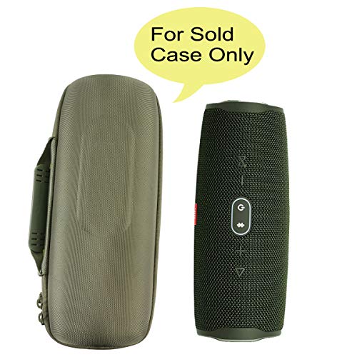 co2CREA Hard Travel Case Replacement for JBL Charge 4 /Replacement for JBL Charge 5 Waterproof Bluetooth Speaker (Green Case) - Image 3