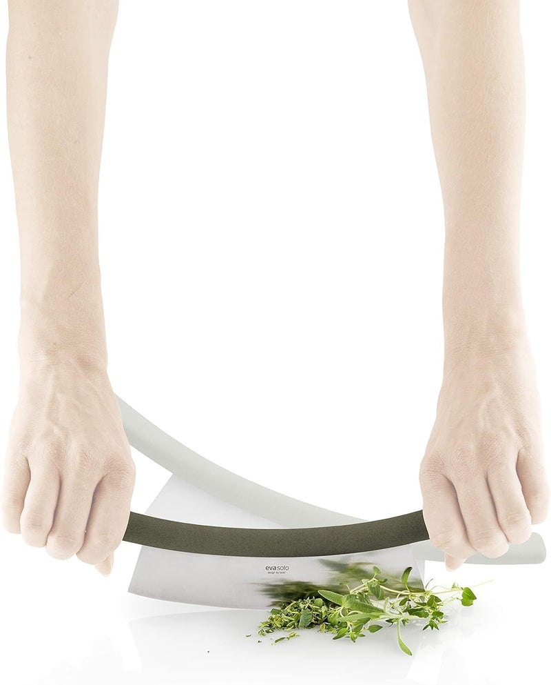 Eva Solo Herb Chopper & Pizza cutter Green Tool | Scandinavian Design, Made in Denmark - Image 3