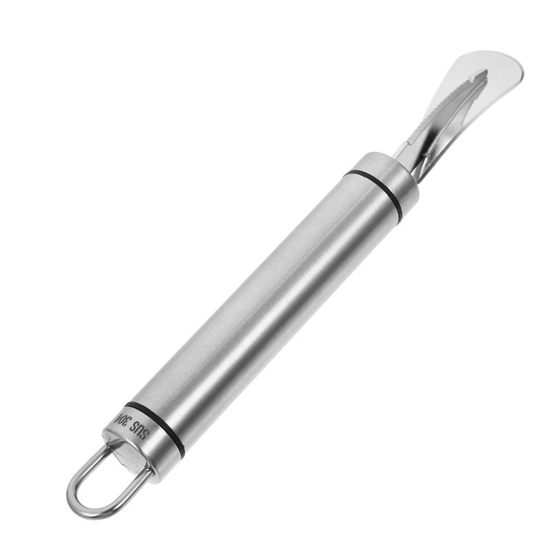 Stainless Steel Citrus Peeler 304 Rust Proof Kitchen Gadget For Orange Lemon Grapefruit - Image 2
