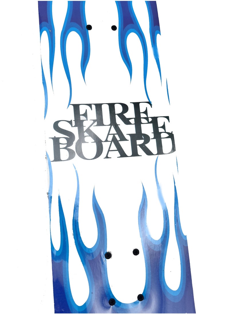 Generic - Skateboard By FunZz Size 79 X 20 Cm Double Kick Concave Complete Wood Outdoor Sports Longboards for Teens Adults Beginners Girls Boys Kids - Image 1