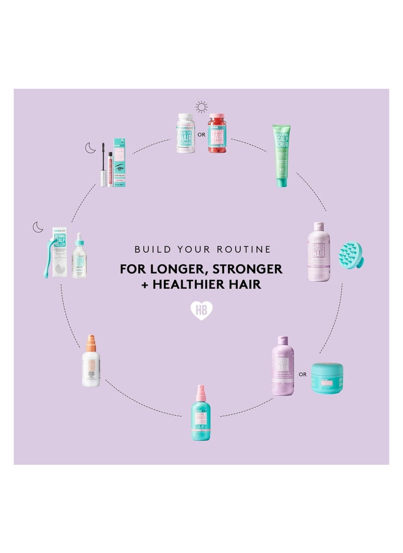 HAIR BURST - Wavy & Curly Hair Shampoo — Sulfate, SLS, Paraben Free, CGM Approved - Nourishing Amino Acids, Almond Extract & Cherry Oil - Curl Enhancing, Frizz Control & Moisturising - Image 1