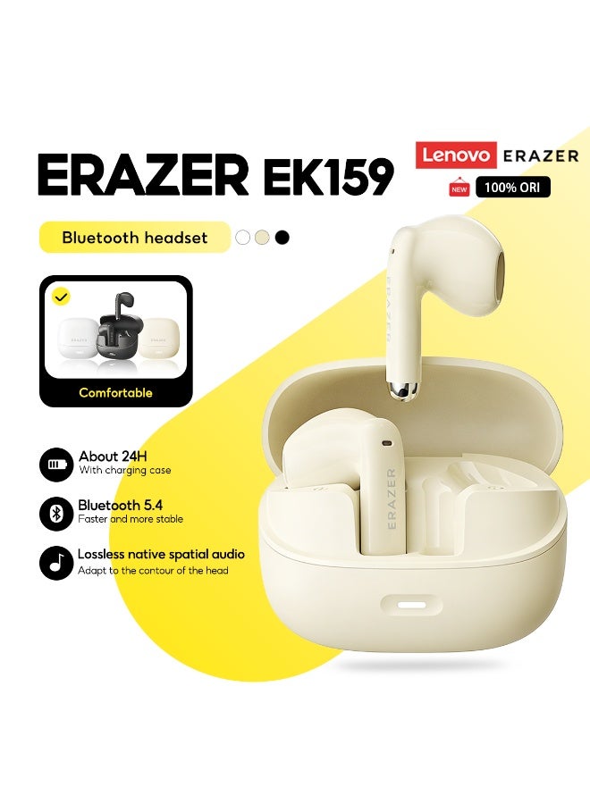 Erazer Lenovo ERAZER Earbuds EK159 True Wireless Bluetooth Earphone HD Stereo HIFI Low Latency With Mic Bluetooth 5.4 - Image 1