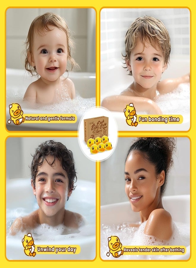 PURITY BABE Bath Bombs for Kids Gift Box, Cute Yellow B Duck Bubble Animal Bath Bomb for Toddler, Large Lush Bathbombs Kit for Children Relaxing Spa Day Easter Birthday Halloween Christmas - Image 4
