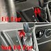 RUIHE Fit for Ford Transit150 Transit250 Transit350 2019 2018 2017 2016 2015 Gear Shift Cover Bezel Trim Carbon Fiber Style Plastic Panel Automatic Shifter Console Frame Decor Interior Accessories - Image 2