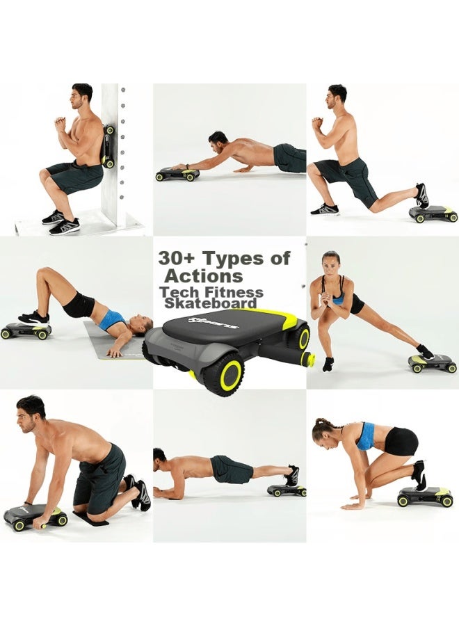 WONDER CORE Wondercore Automatic Rebound Ab Wheel Fitness Equipment For Abdominal Exercises, Skateboard Exercise Machine For Men's Home Use - Image 5