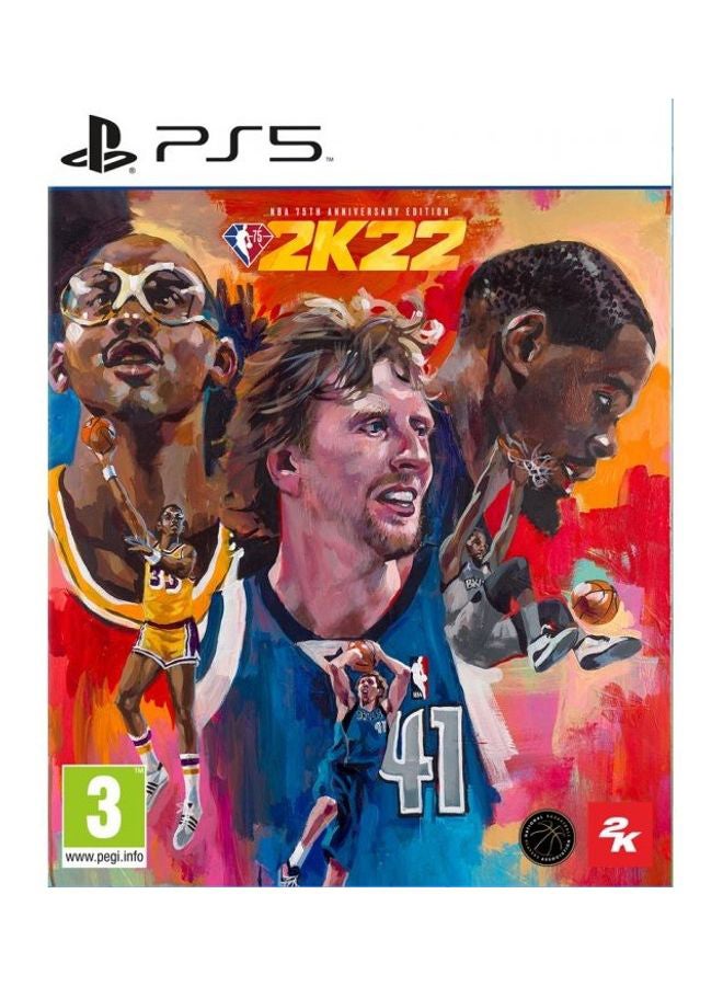 لعبة الفيديو NBA 2K22 الإصدار 75 للذكرى السنوية (إصدار عالمي) - playstation_5_ps5