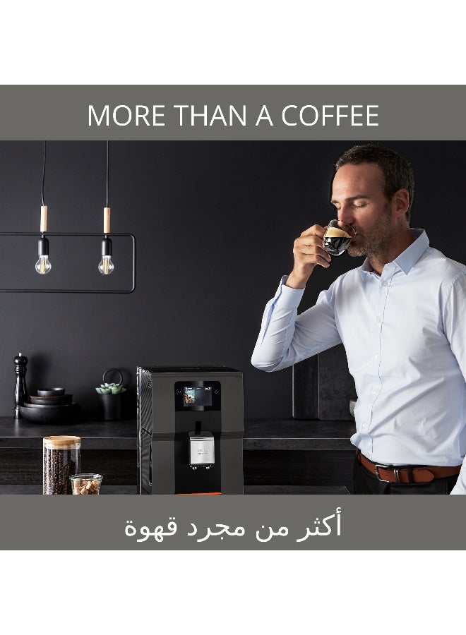 KRUPS Intuition Preference | Coffee Machine | 3.5" Color Touchscreen Coffee Maker | Intuitive | Color Light Indicators | 50-60Hz | Black | EA872BM0 3 L 1450 W EA872BM0 black - Image 3